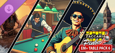 Zaccaria Pinball - EM+ Table Pack 6 cover artwork