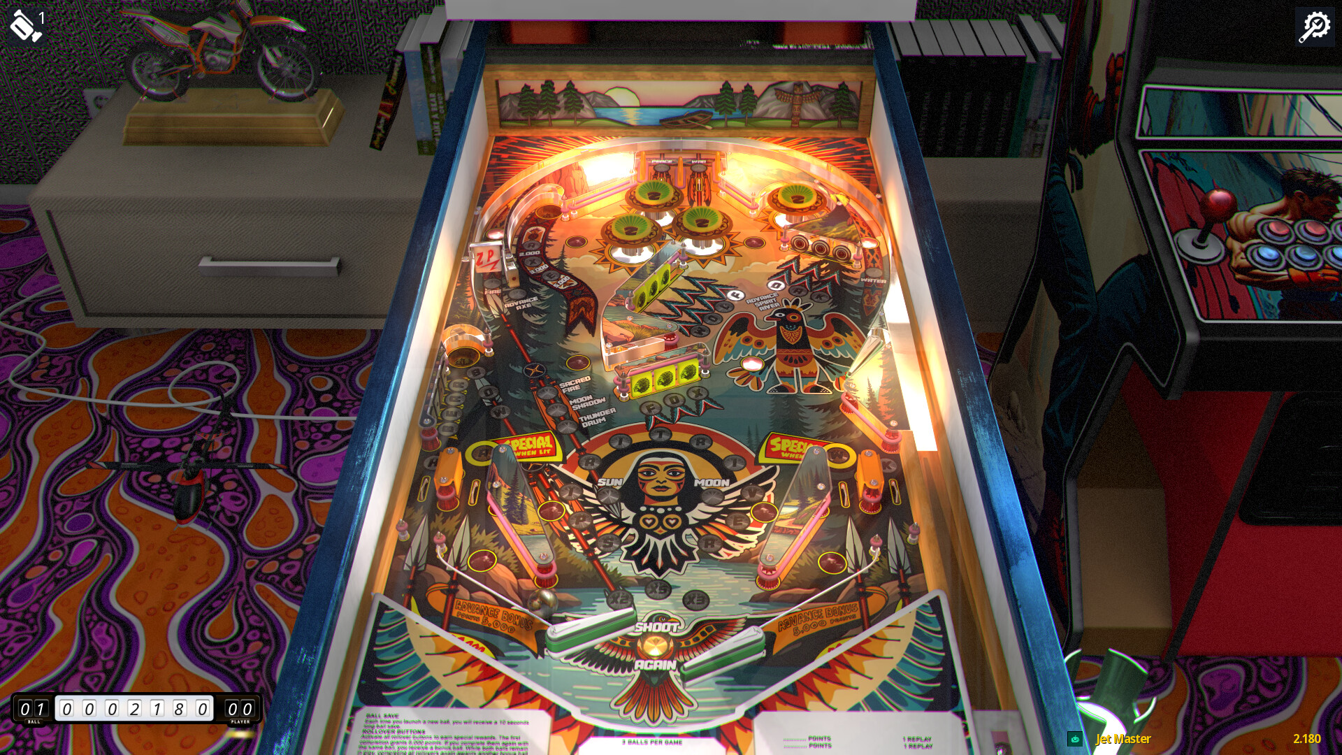 Zaccaria Pinball - EM+ Table Pack 6 official in-game screenshot 1