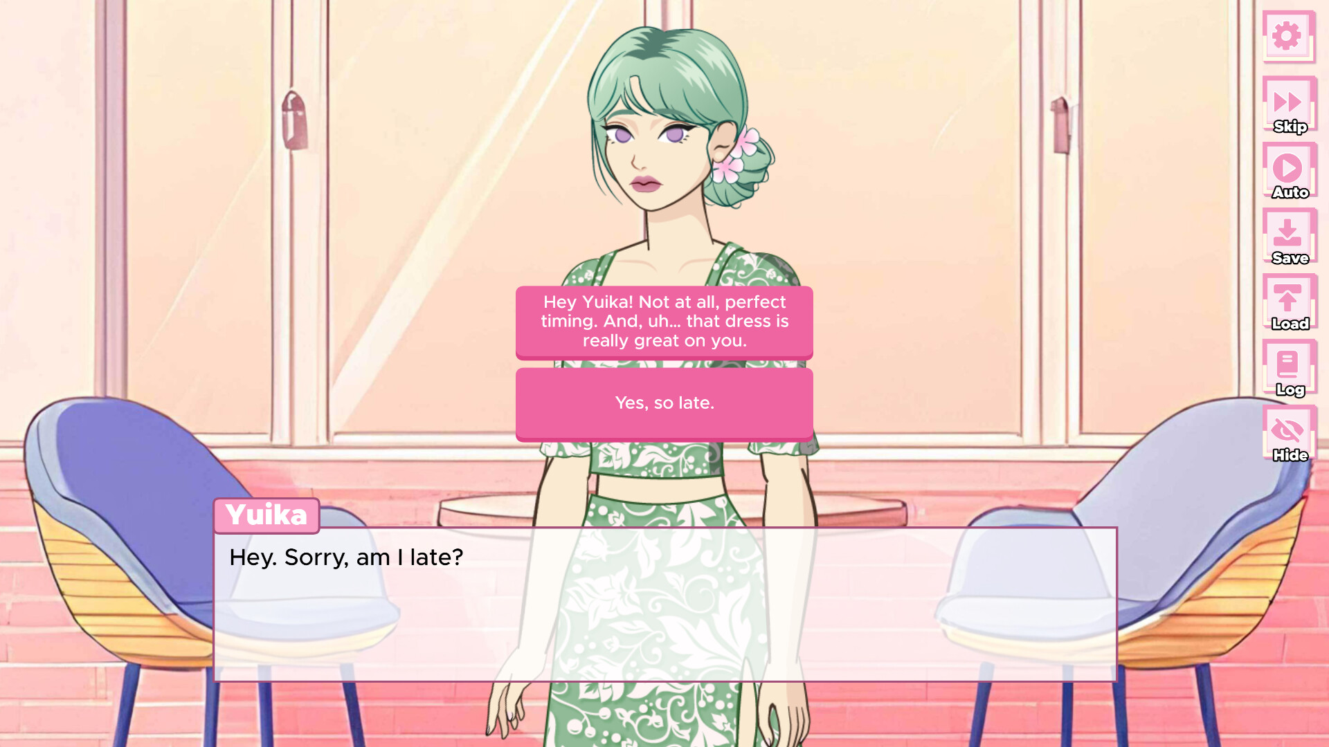 A Date With Yuika official in-game screenshot 1