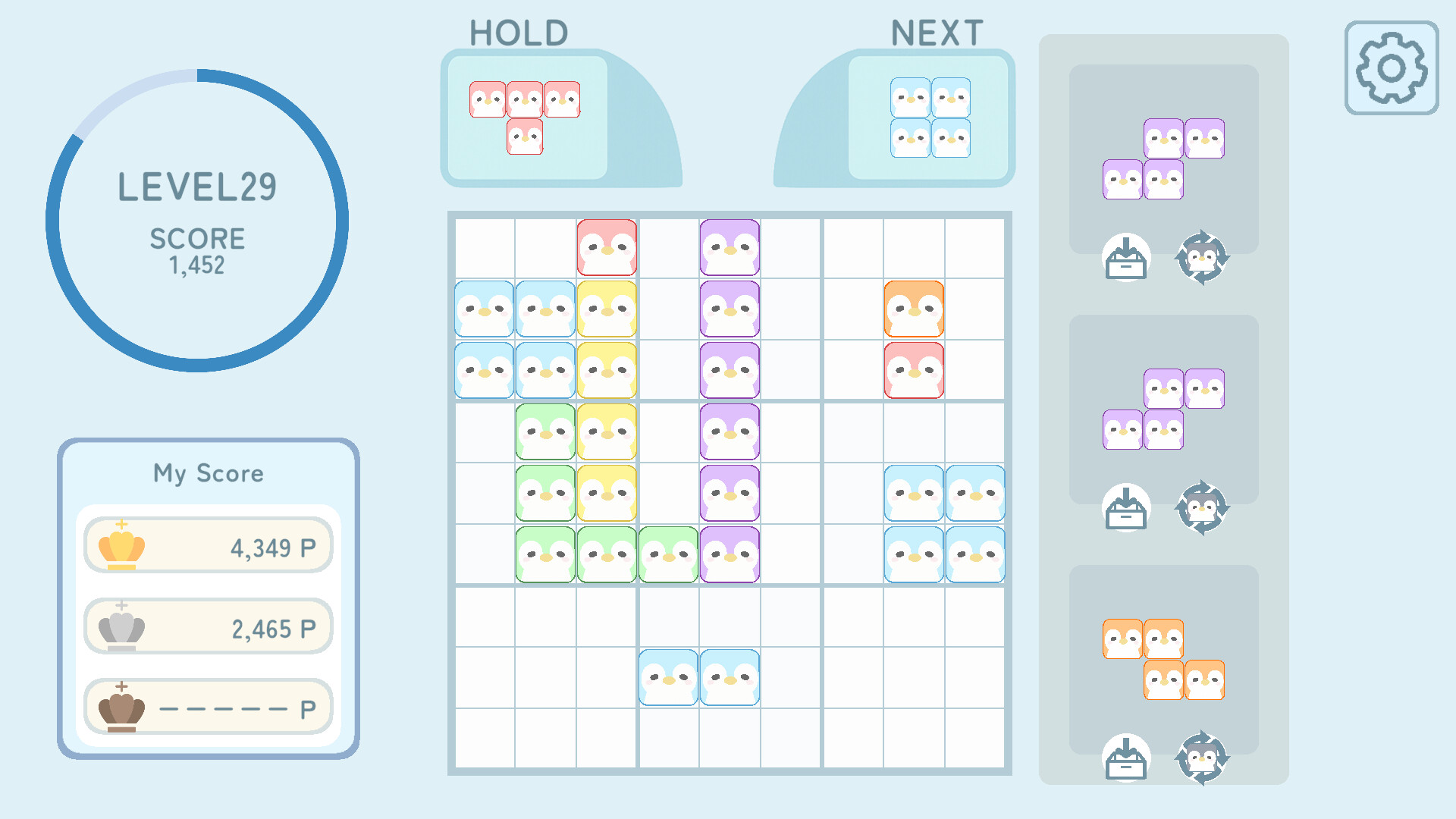 ペンギンブロック official in-game screenshot 1