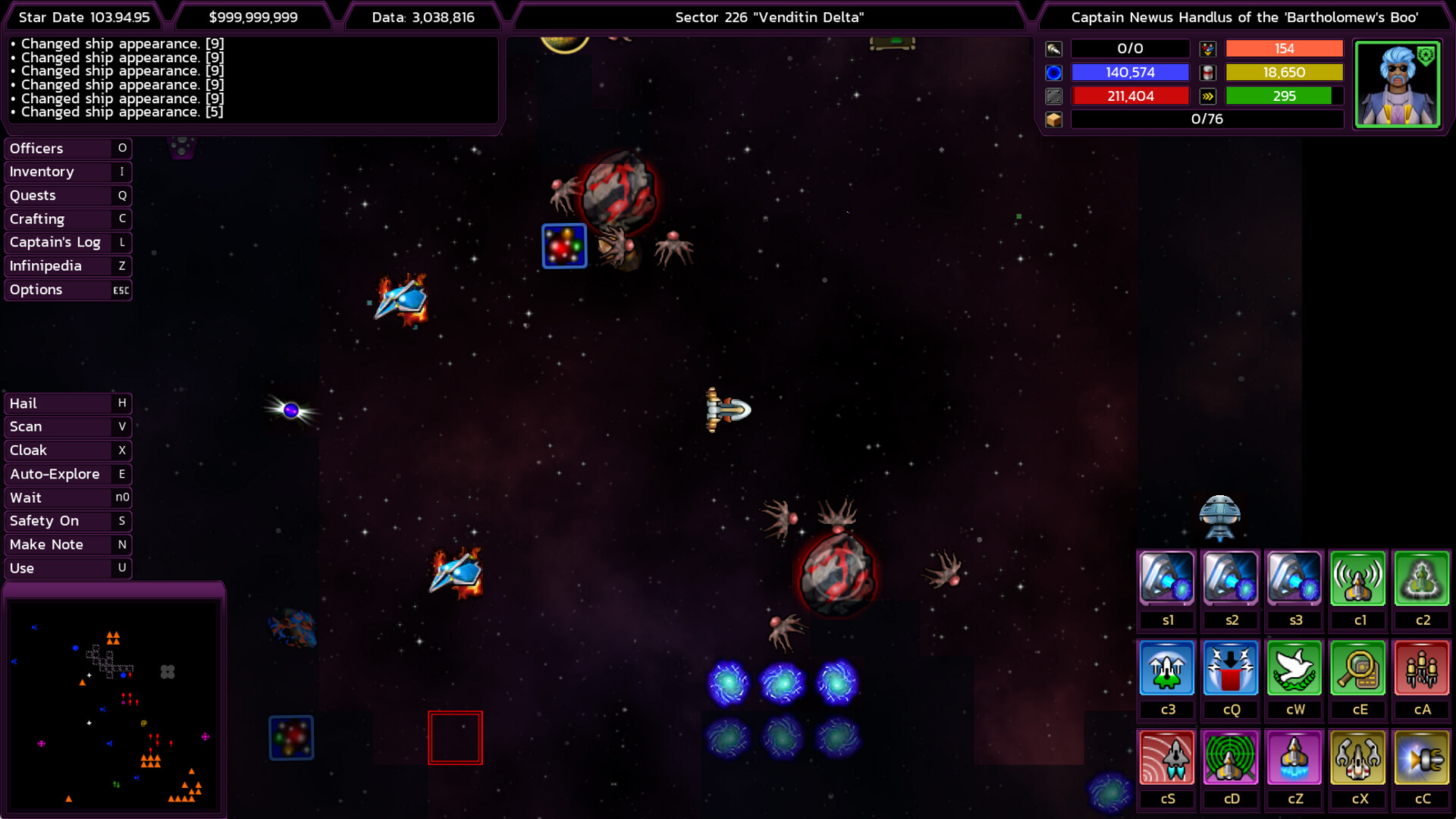 Approaching Infinity: Galactic Disasters official in-game screenshot 1