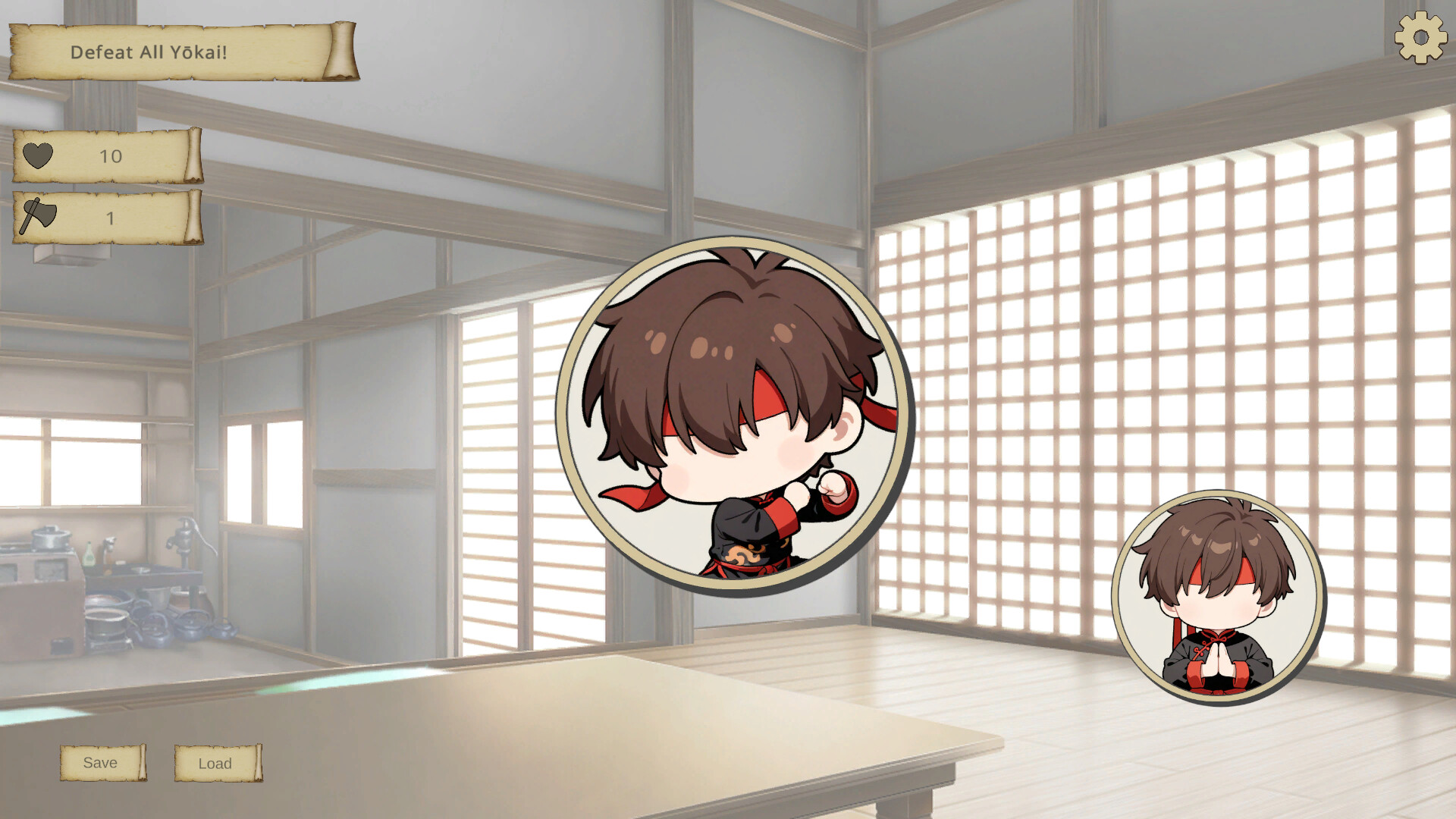 猜拳退魔師 official in-game screenshot 1