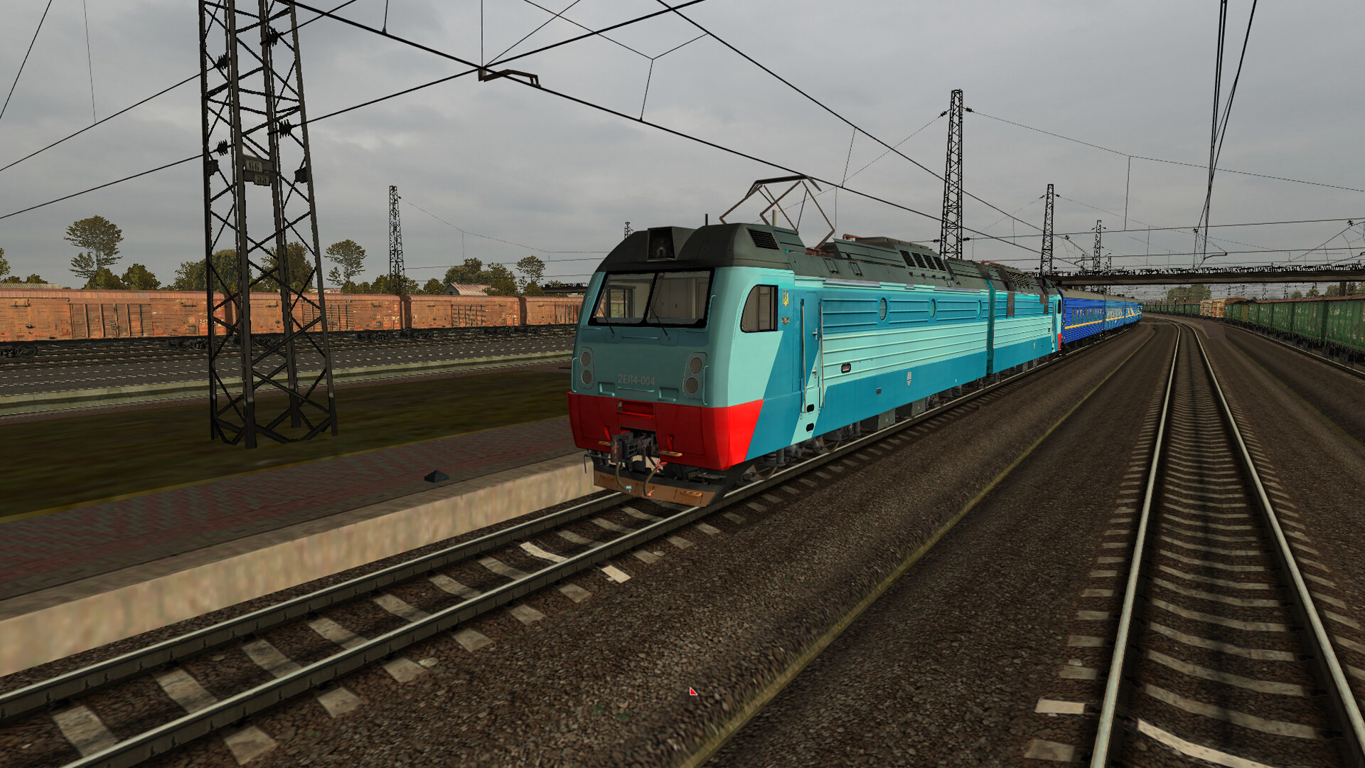 ZDSimulator - 2EL4 Locomotive official in-game screenshot 1