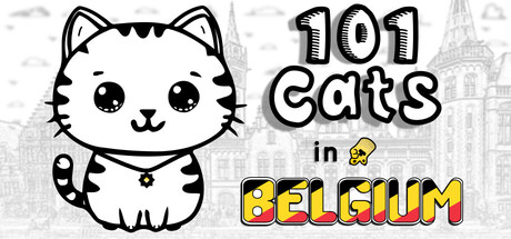 101 Cats in Belgium cover artwork