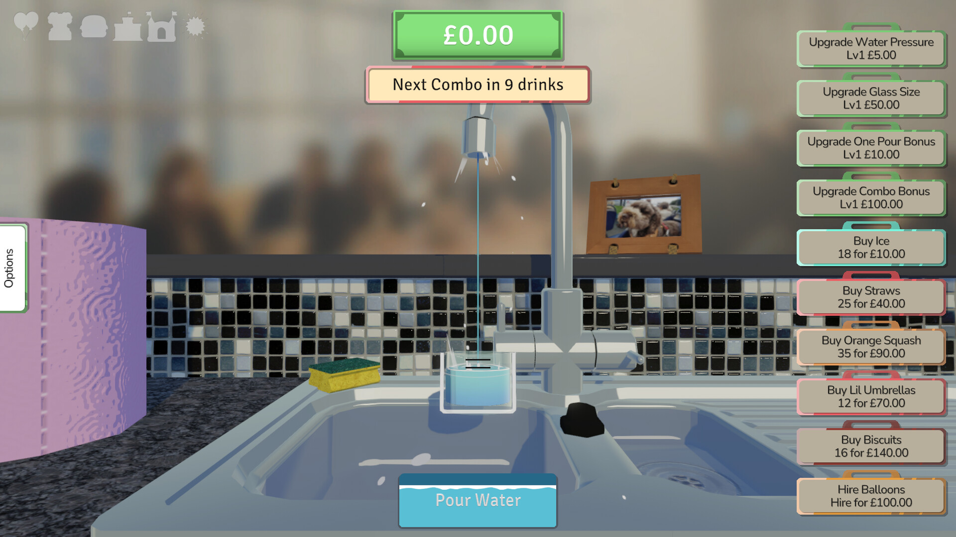 A stupid game about pouring drinks for the P.T.A. official in-game screenshot 1