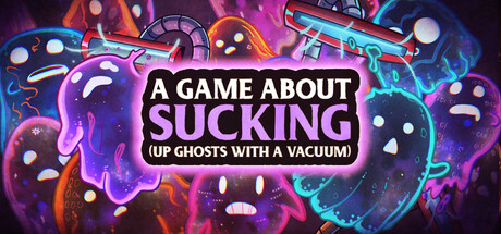A game about sucking (up ghosts with a Vacuum) cover artwork
