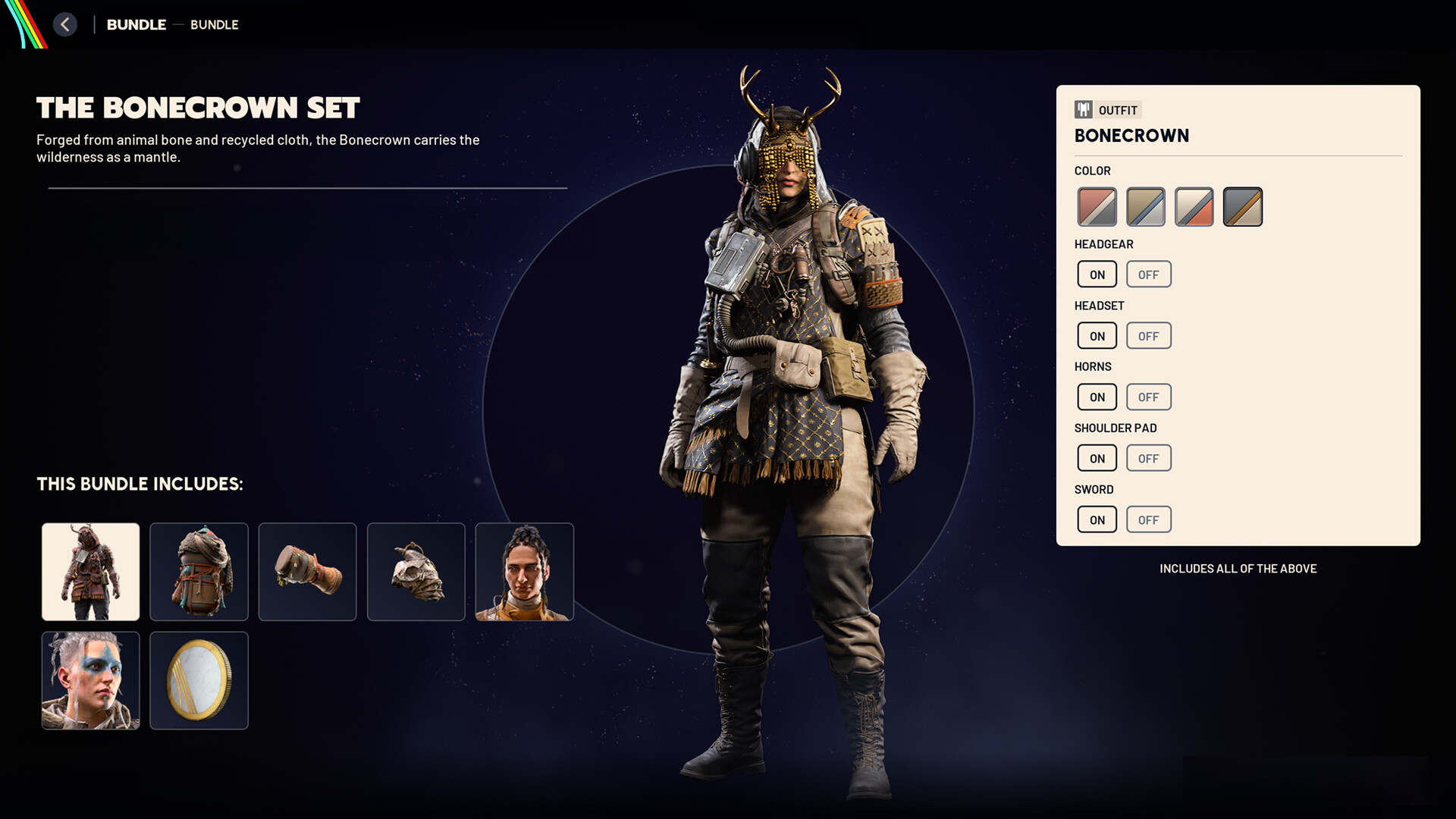 ARC Raiders - The Bonecrown Set official in-game screenshot 1