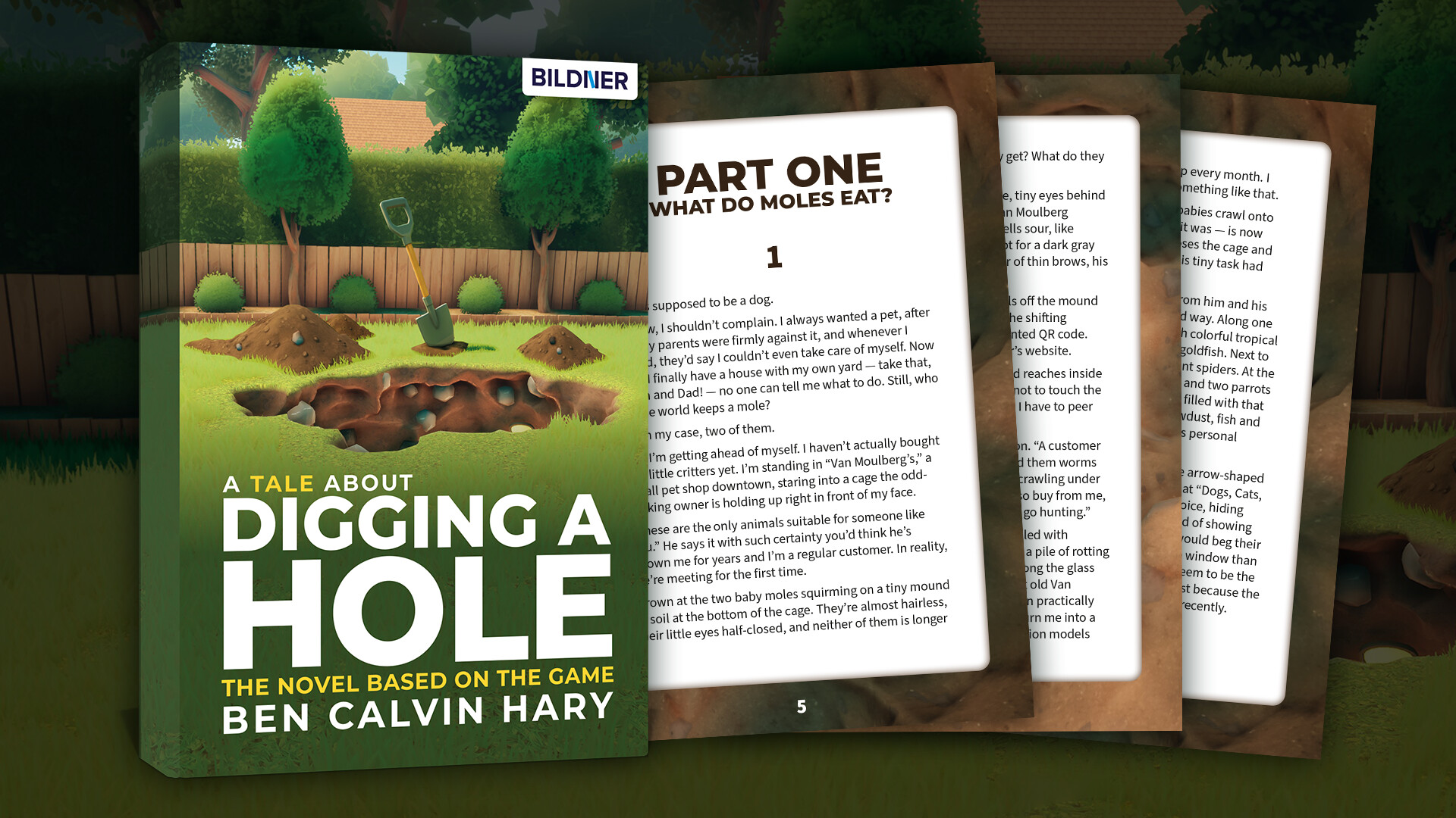 A Tale About Digging a Hole – The Official Story Novel official in-game screenshot 1