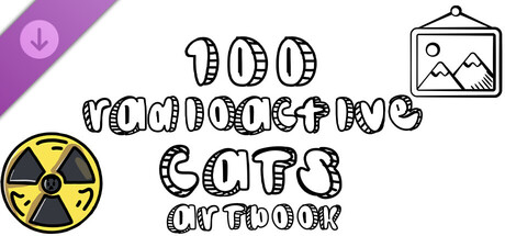 100 Radioactive Cats - Artbook cover artwork