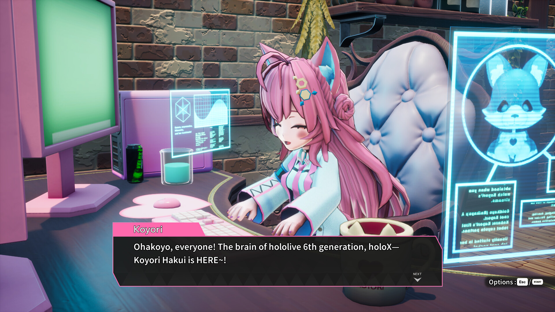 ホロダンジョン 博衣こよりとホロウライブ in ホンシャタワー official in-game screenshot 1