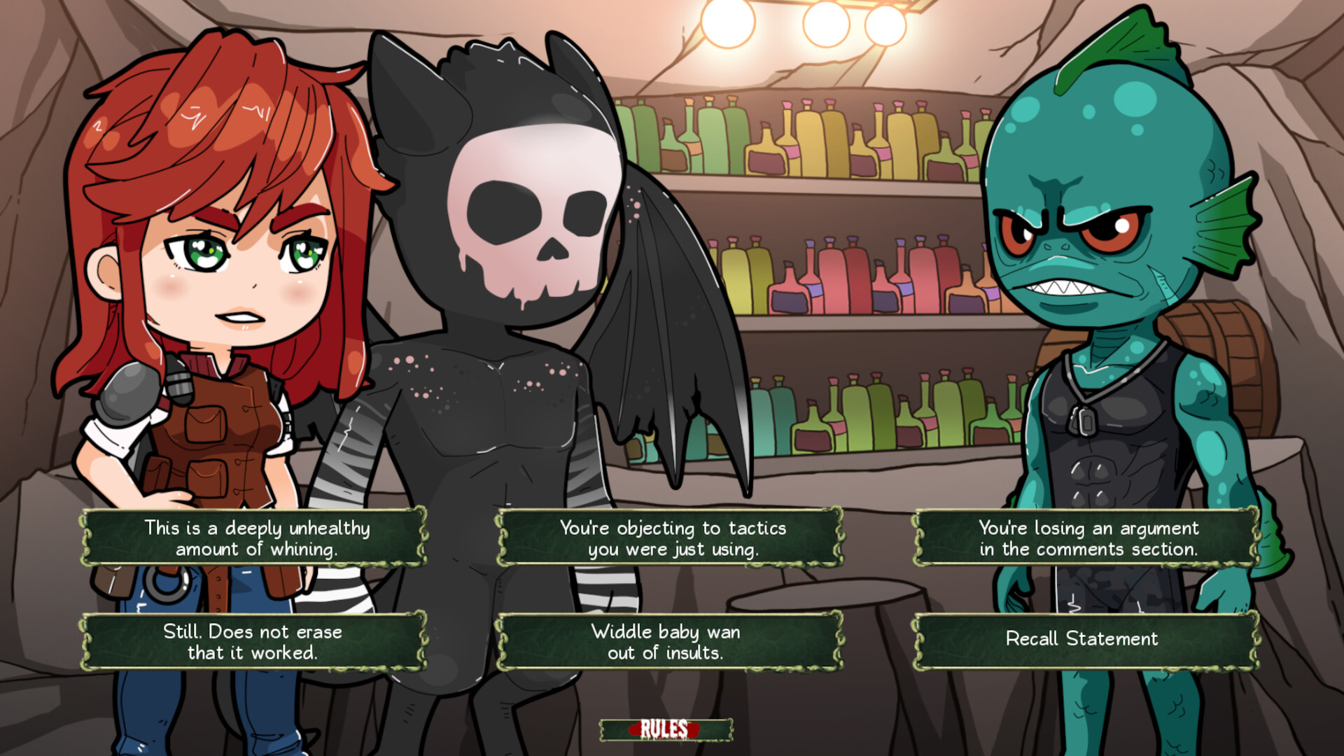 Army of Tentacles: (Not) A Cthulhu Dating Sim 10th Anniversary Edition official in-game screenshot 1