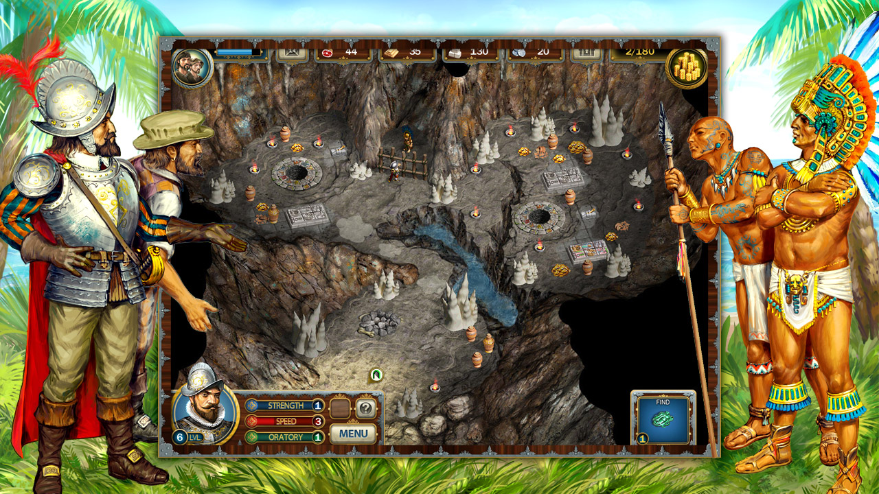 Adelantado Trilogy. Book one official in-game screenshot 1