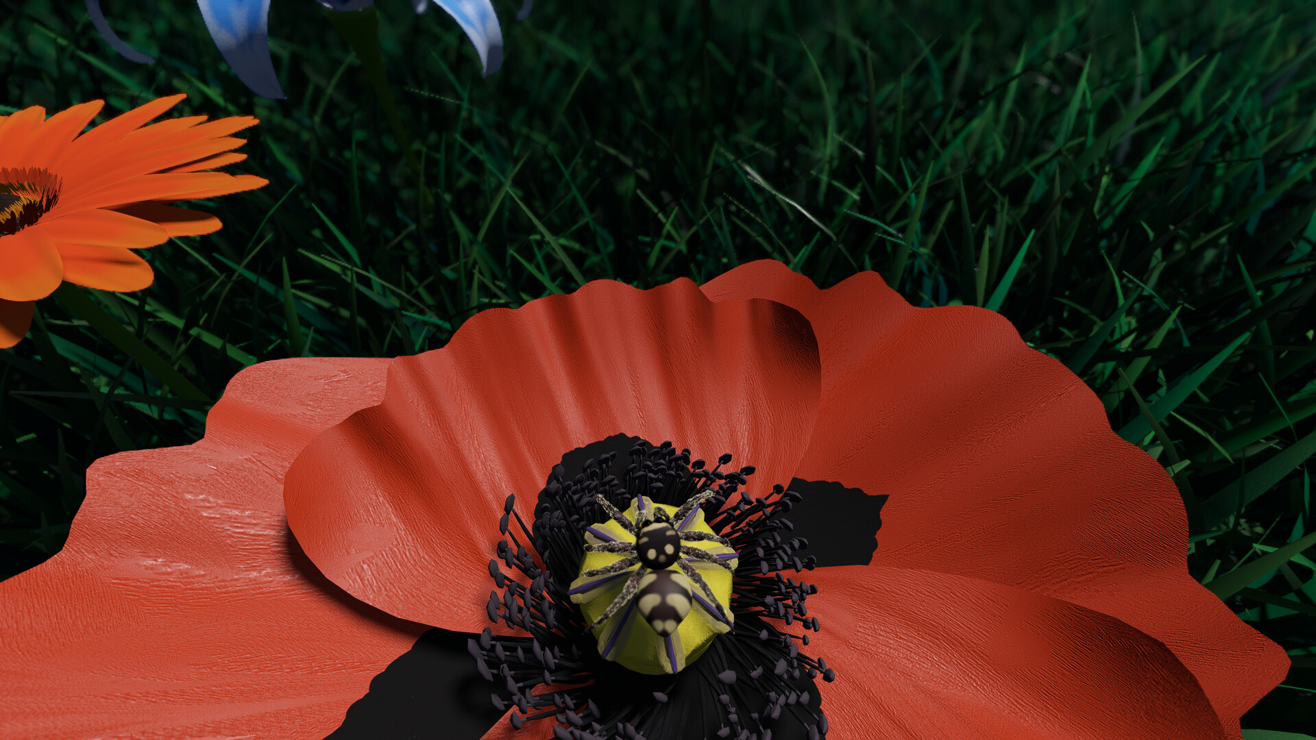A little Jumpingspider's Garden Adventure (Day 1+2) official in-game screenshot 1