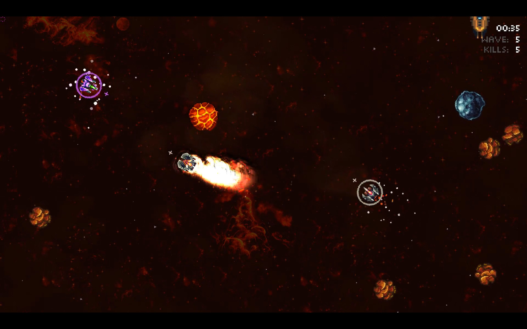 Astervoid 2000 official in-game screenshot 1