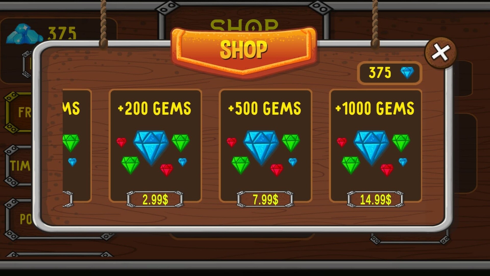 1000 Gems official in-game screenshot 1