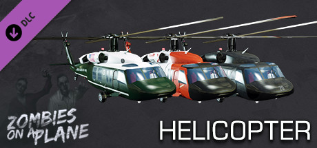 Zombies on a Plane - Helicopter cover artwork