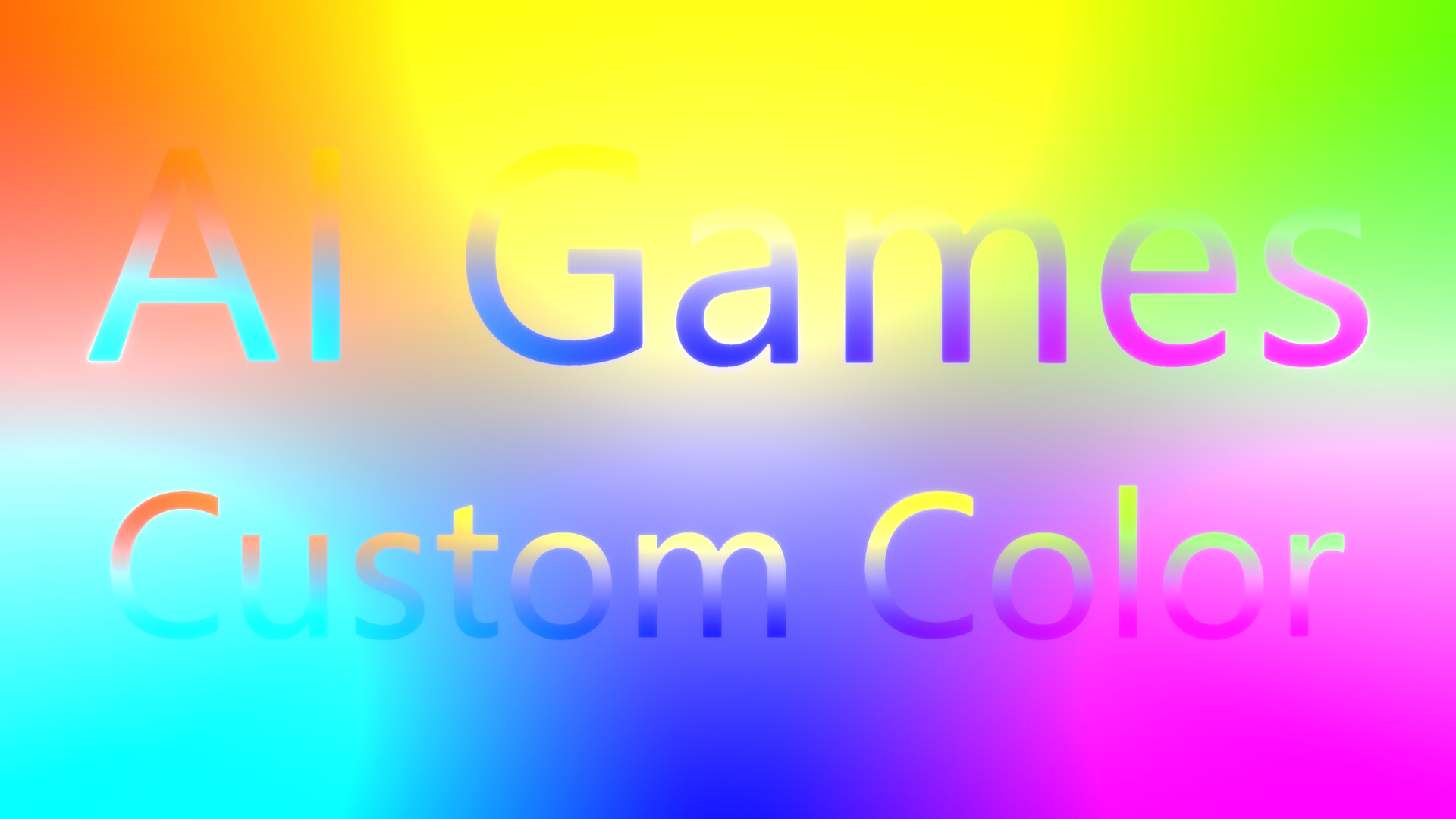 AI Games - Custom Color official in-game screenshot 1