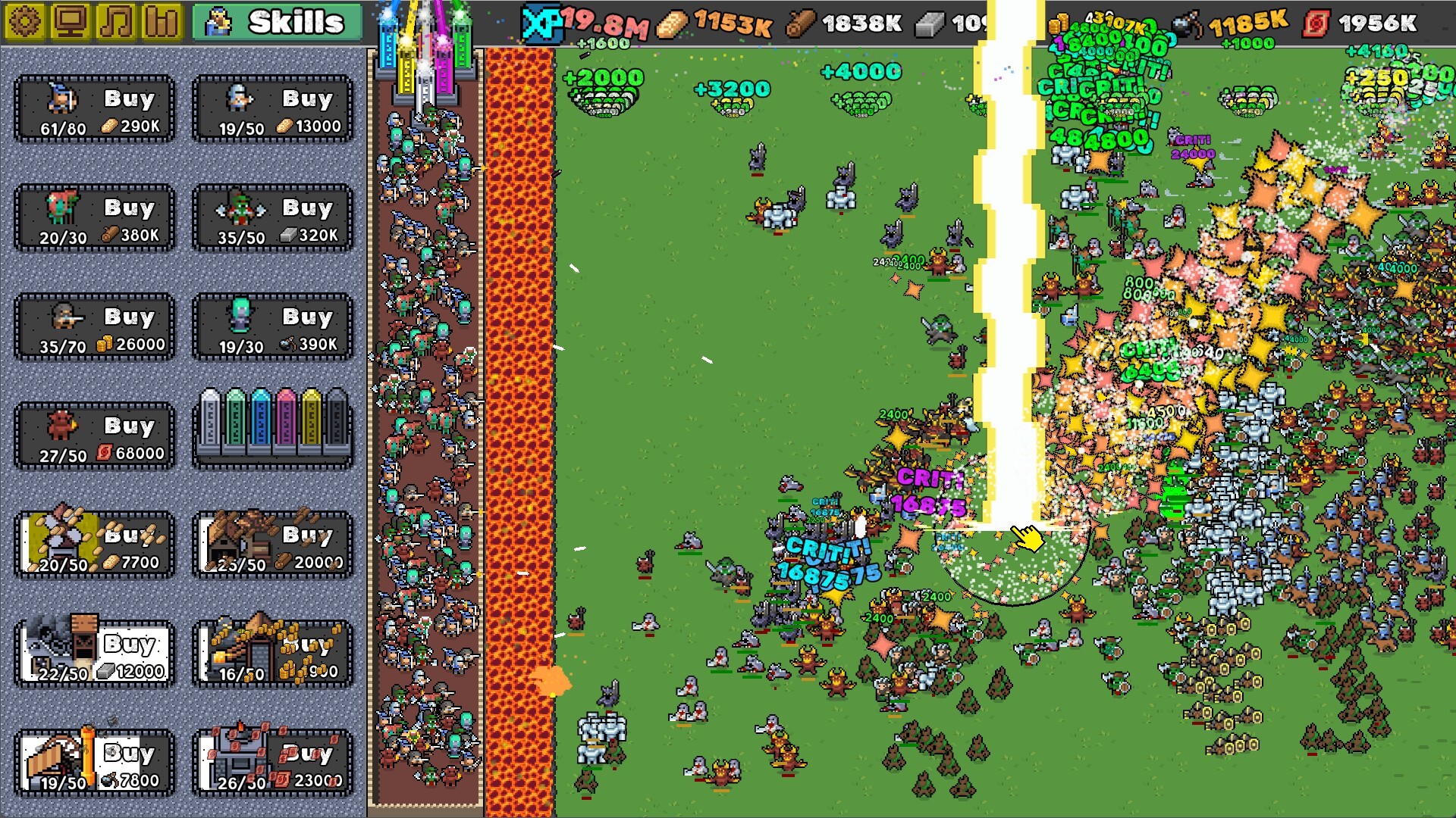 Zero Stress King: Idle Defense official in-game screenshot 1