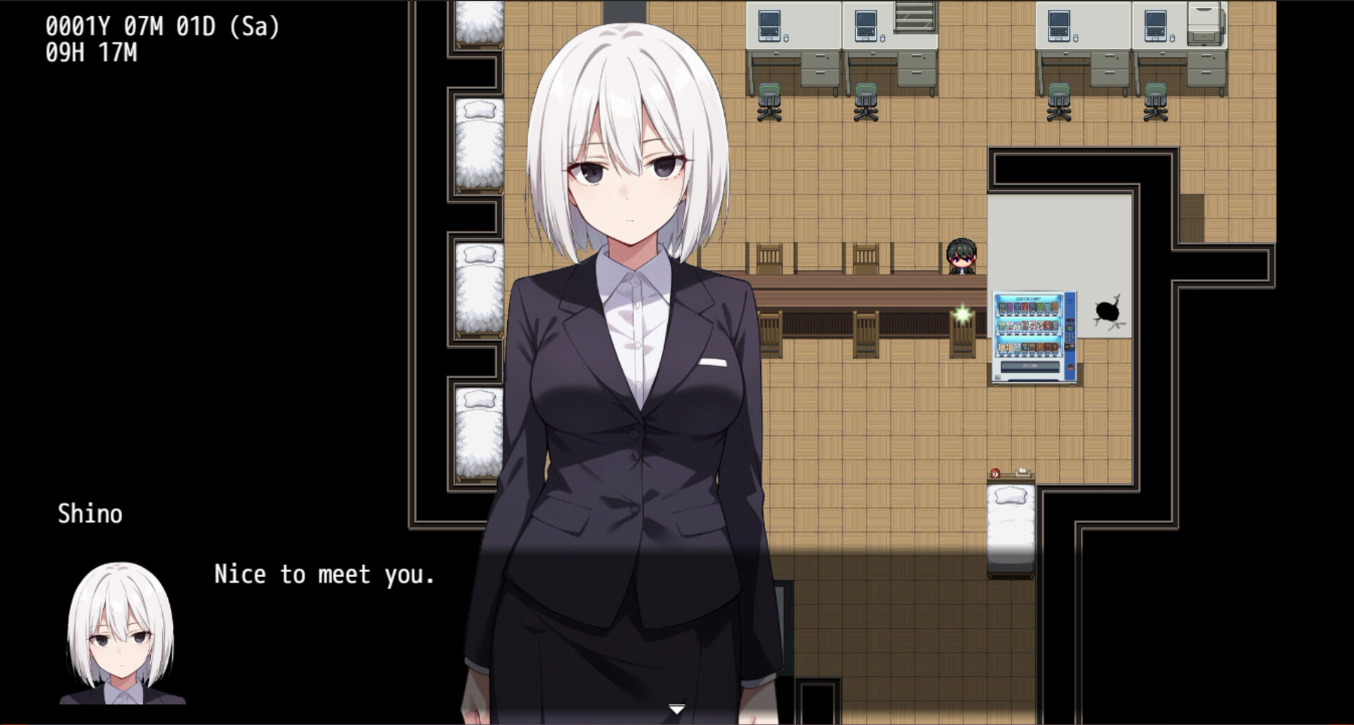 タネヅケ不動産~赤ちゃんの為の子宮(ぶっけん)探し~ official in-game screenshot 1