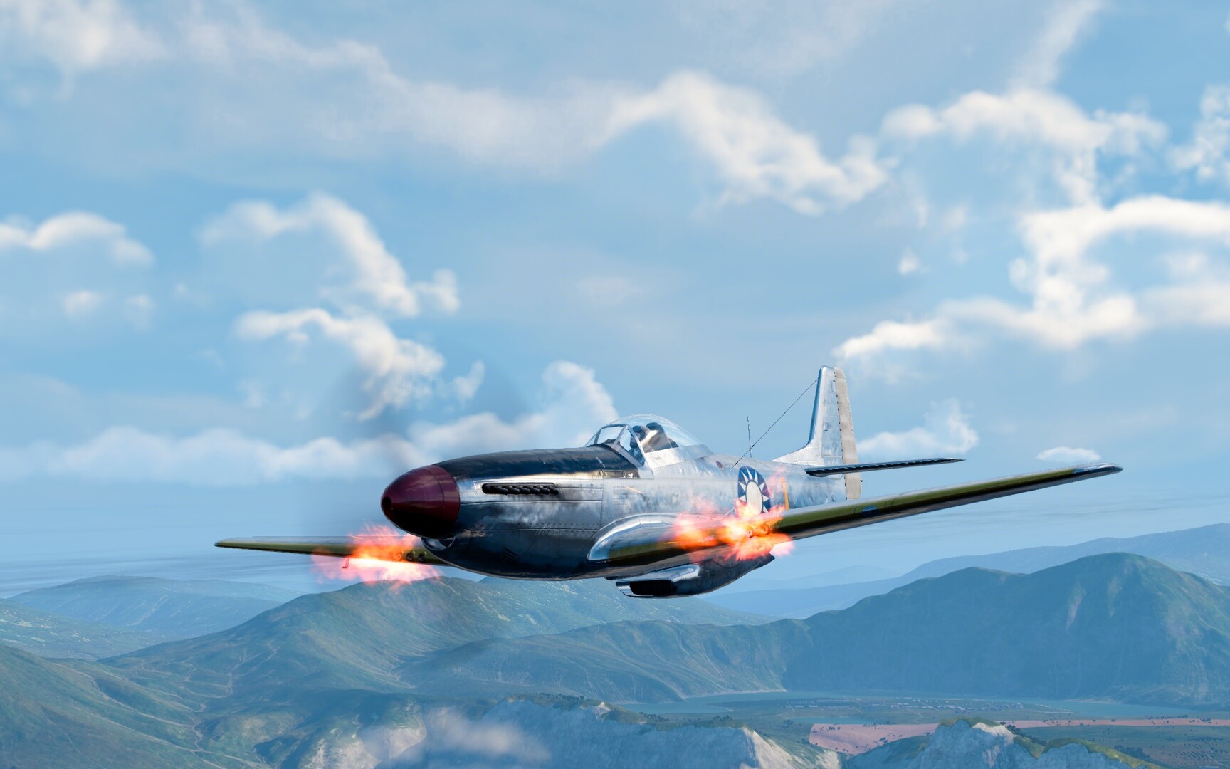 World of Warplanes - Flying Mustang Pack official in-game screenshot 1