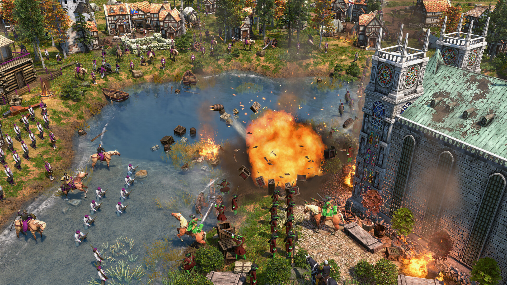 Age of Empires III: Definitive Edition - The Baltic Powers official in-game screenshot 1