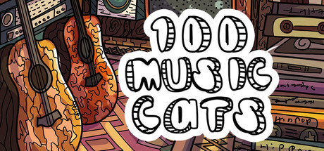100 Music Cats cover artwork