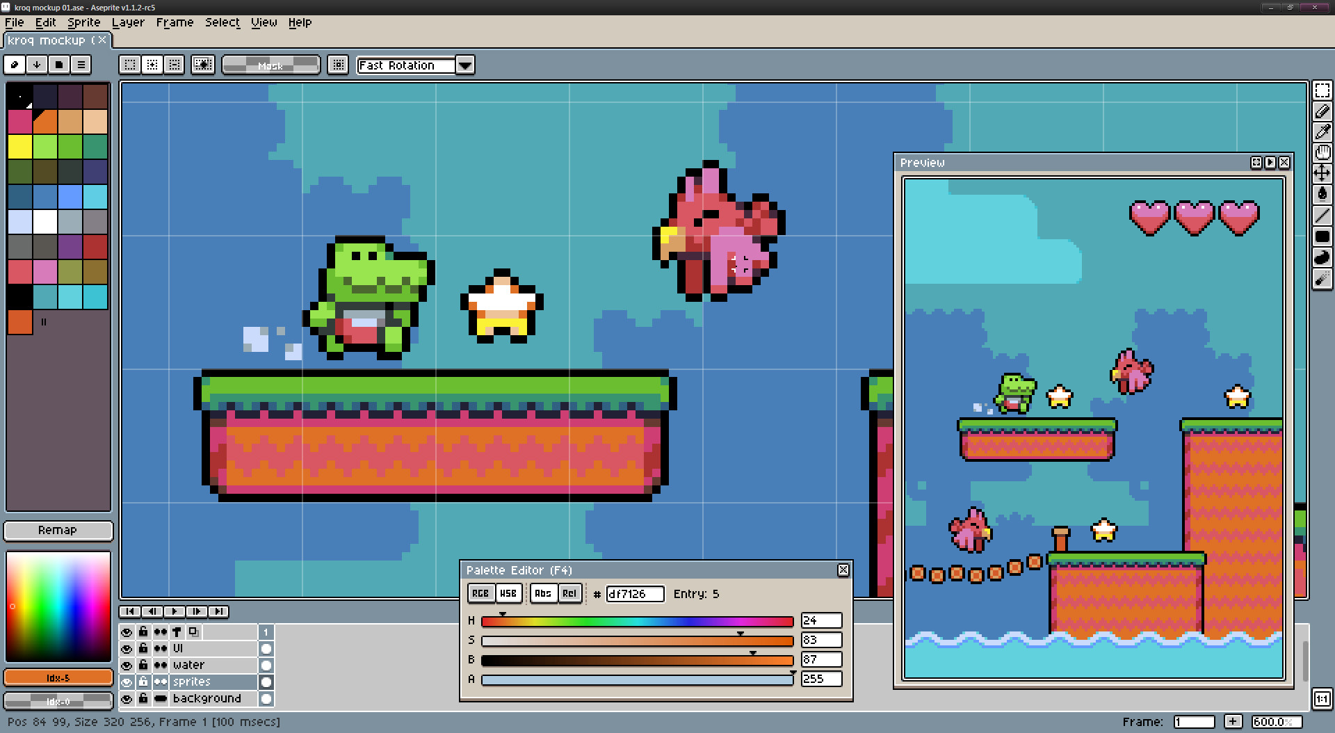 Aseprite official in-game screenshot 1