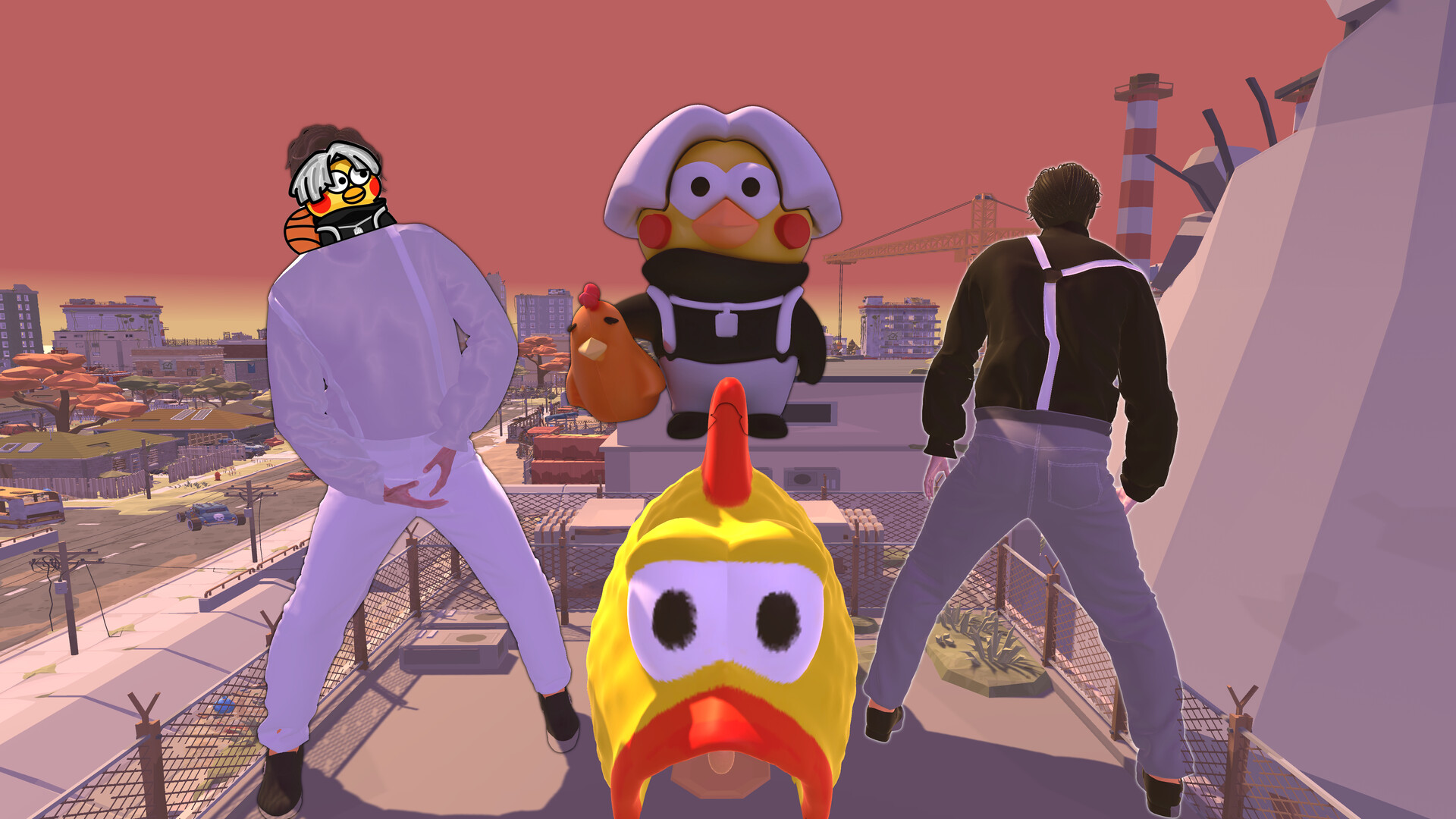 真爱坤vs小黑子 official in-game screenshot 1