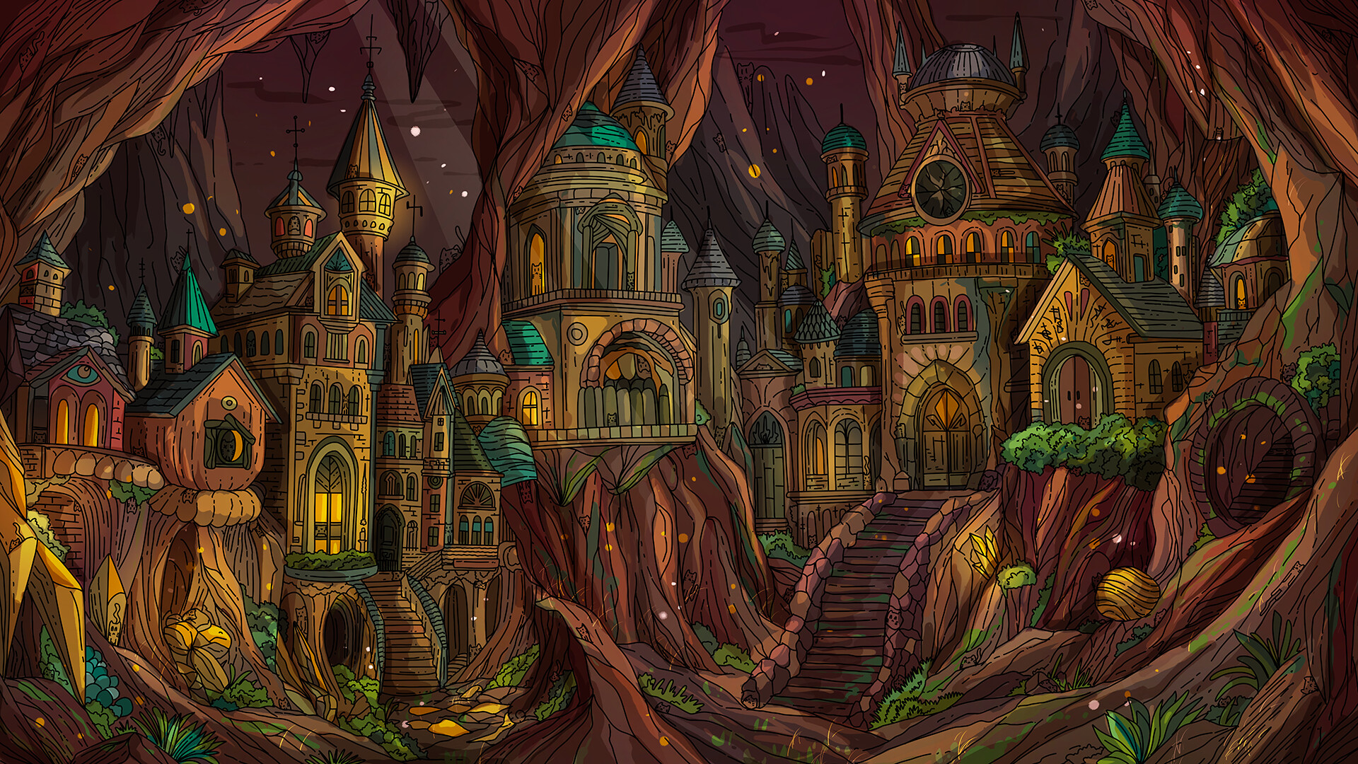 100 Underworld Cats - Artbook official in-game screenshot 1