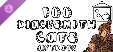 100 Blacksmith Cats - Artbook cover artwork