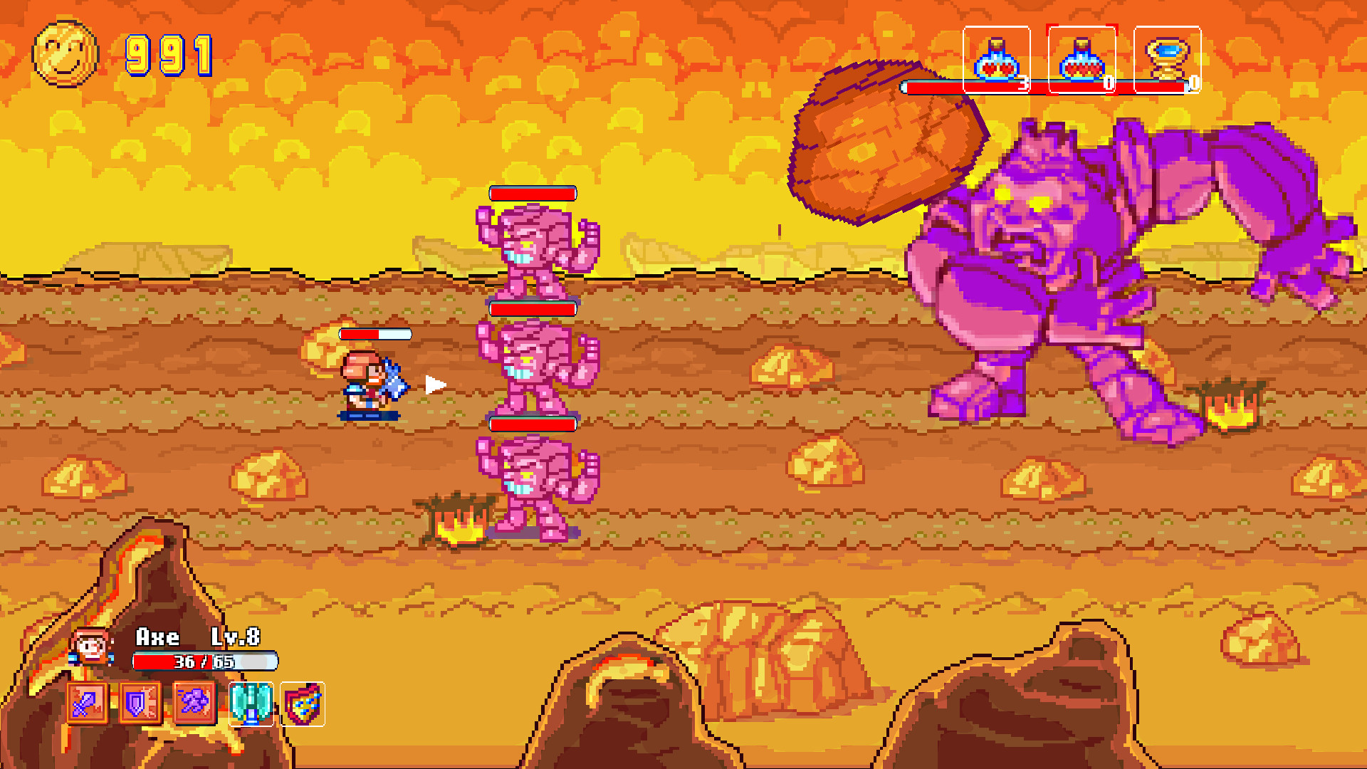 Axe, Bow & Staff official in-game screenshot 1