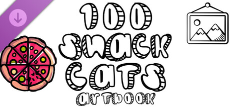 100 Snack Cats - Artbook cover artwork