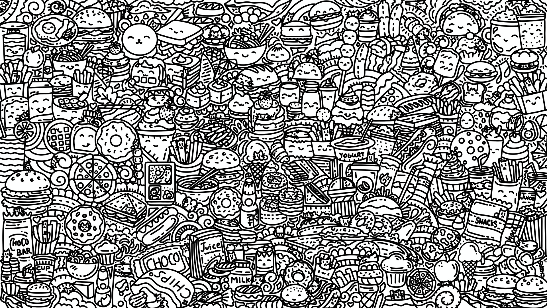 100 Snack Cats - Artbook official in-game screenshot 1