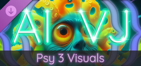 AI-VJ - Psy 3 Visuals cover artwork