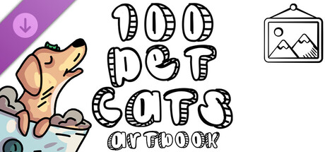 100 Pet Cats - Artbook cover artwork
