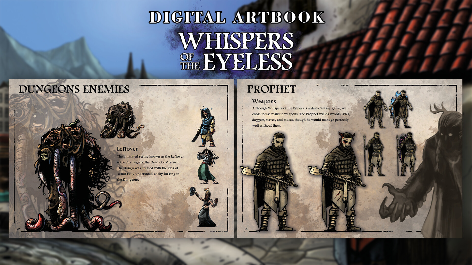 Whispers of the Eyeless Artbook official in-game screenshot 1