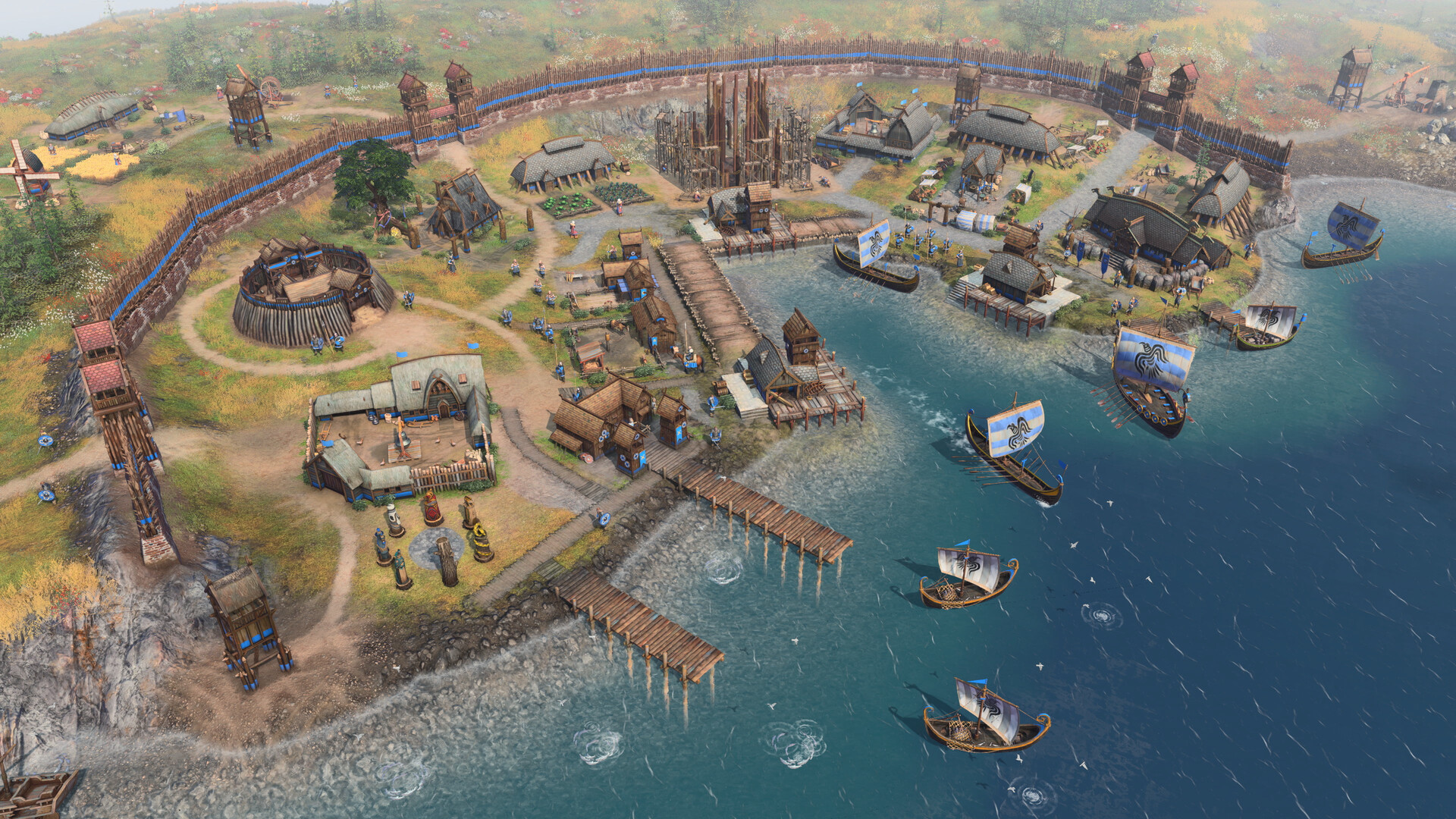 Age of Empires IV: Raiders of the North official in-game screenshot 1