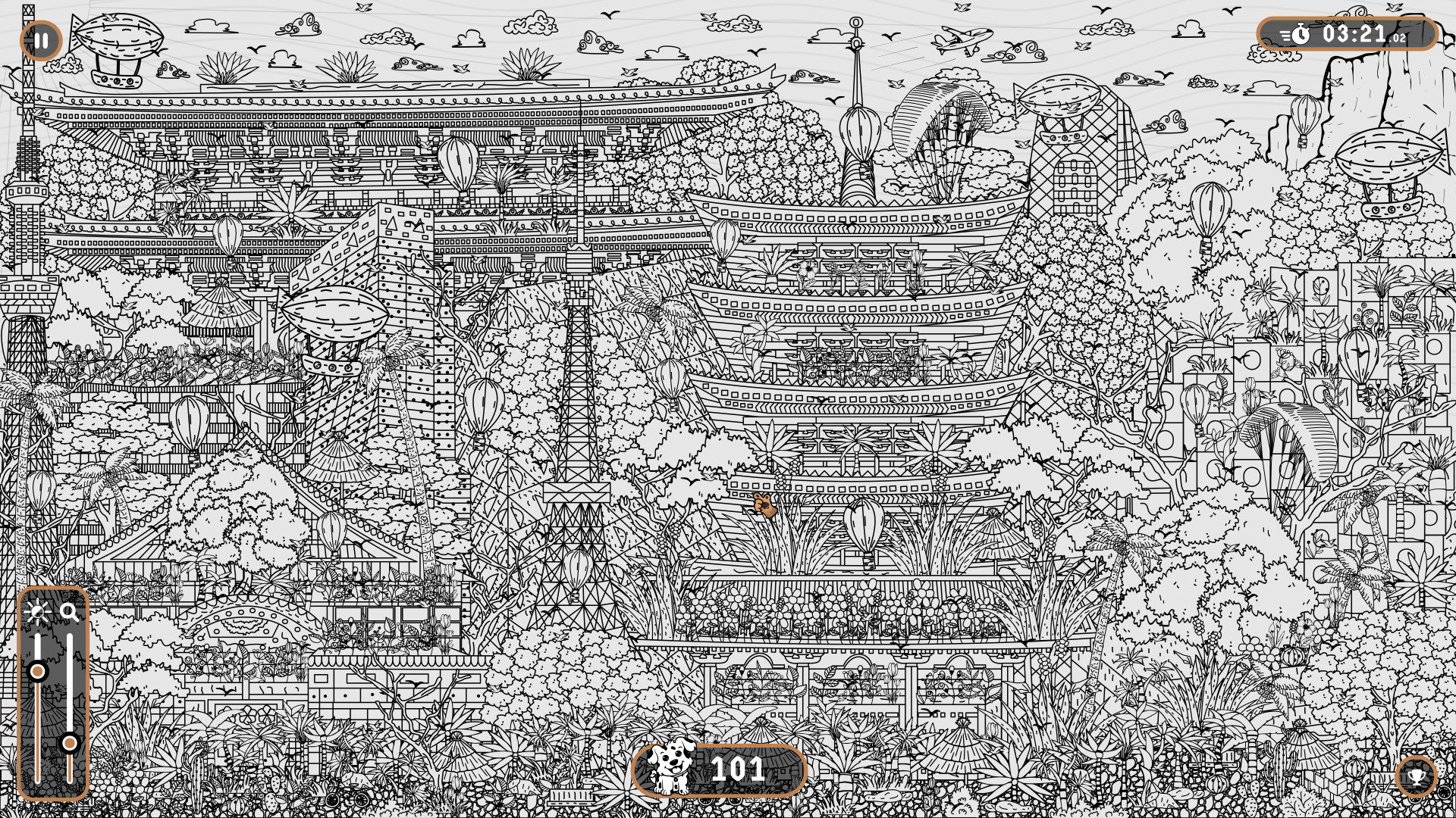 101 Dogs Hidden in Tokyo official in-game screenshot 1
