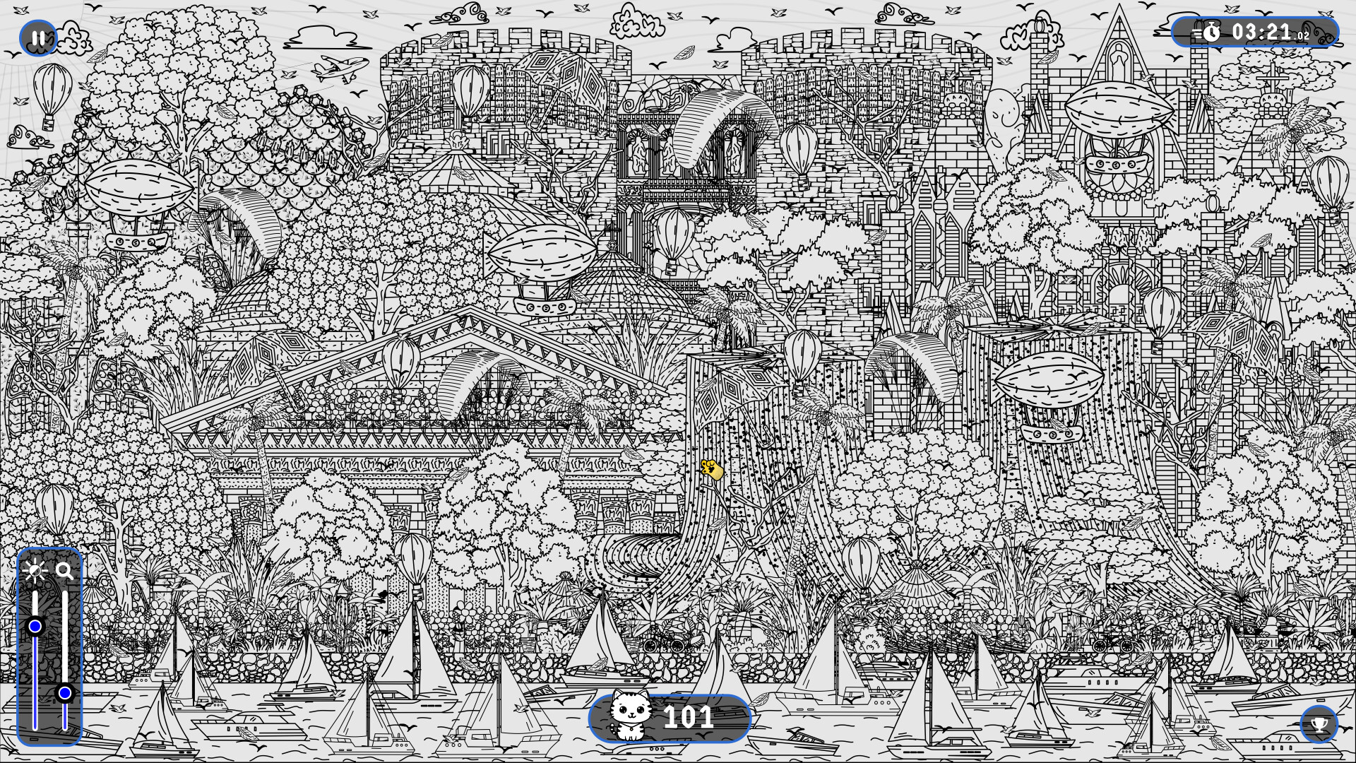 101 Cats Hidden in Naples official in-game screenshot 1
