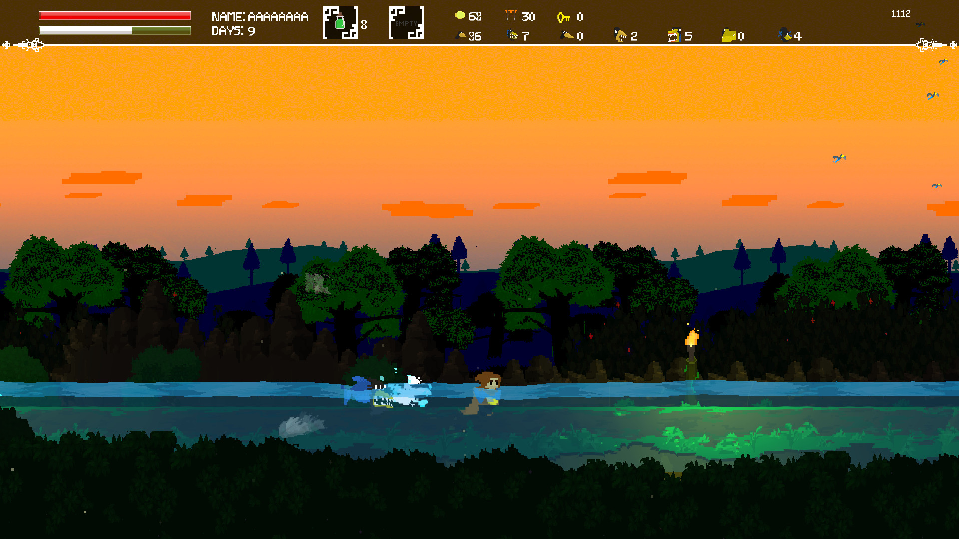 Attack of the Mutant Fishcrows official in-game screenshot 1
