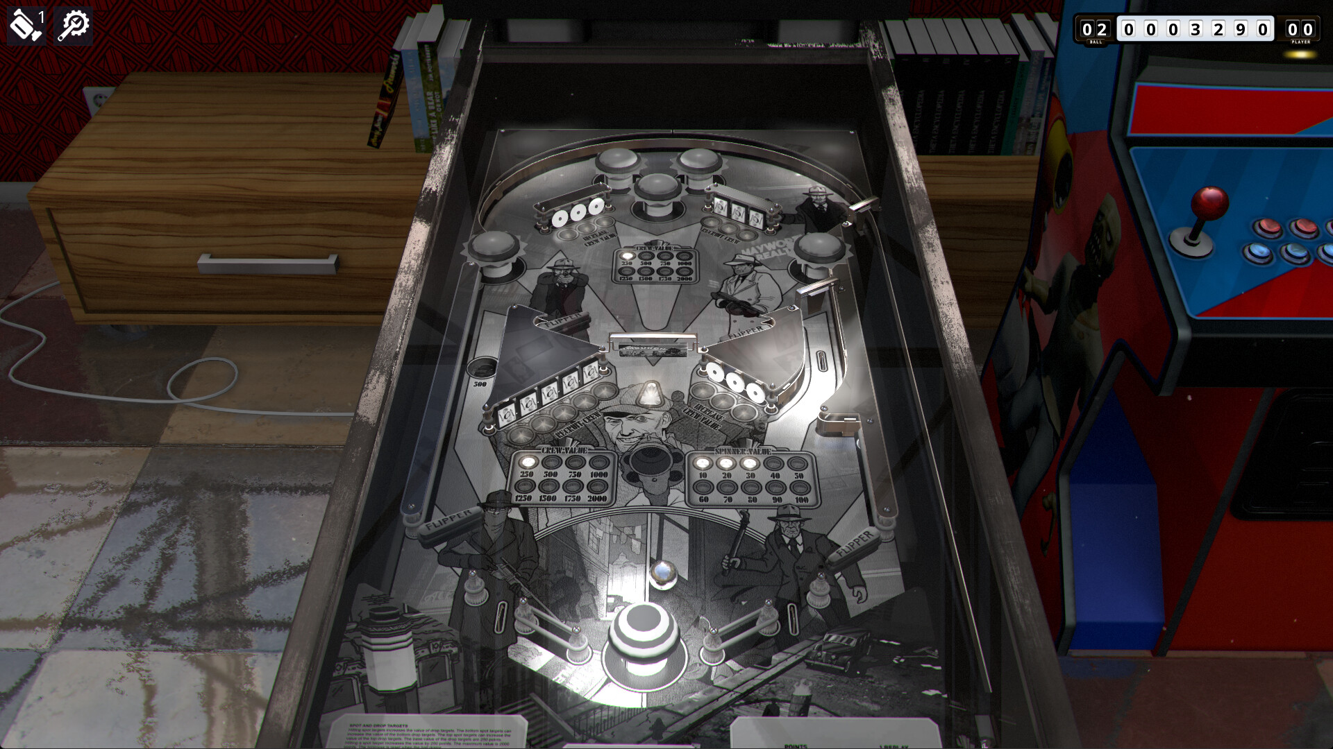 Zaccaria Pinball - Fallen Aces Table Pack official in-game screenshot 1