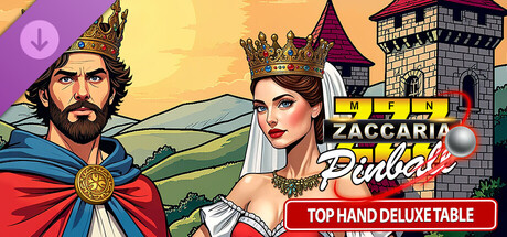 Zaccaria Pinball - Top Hand Deluxe Pinball Table cover artwork