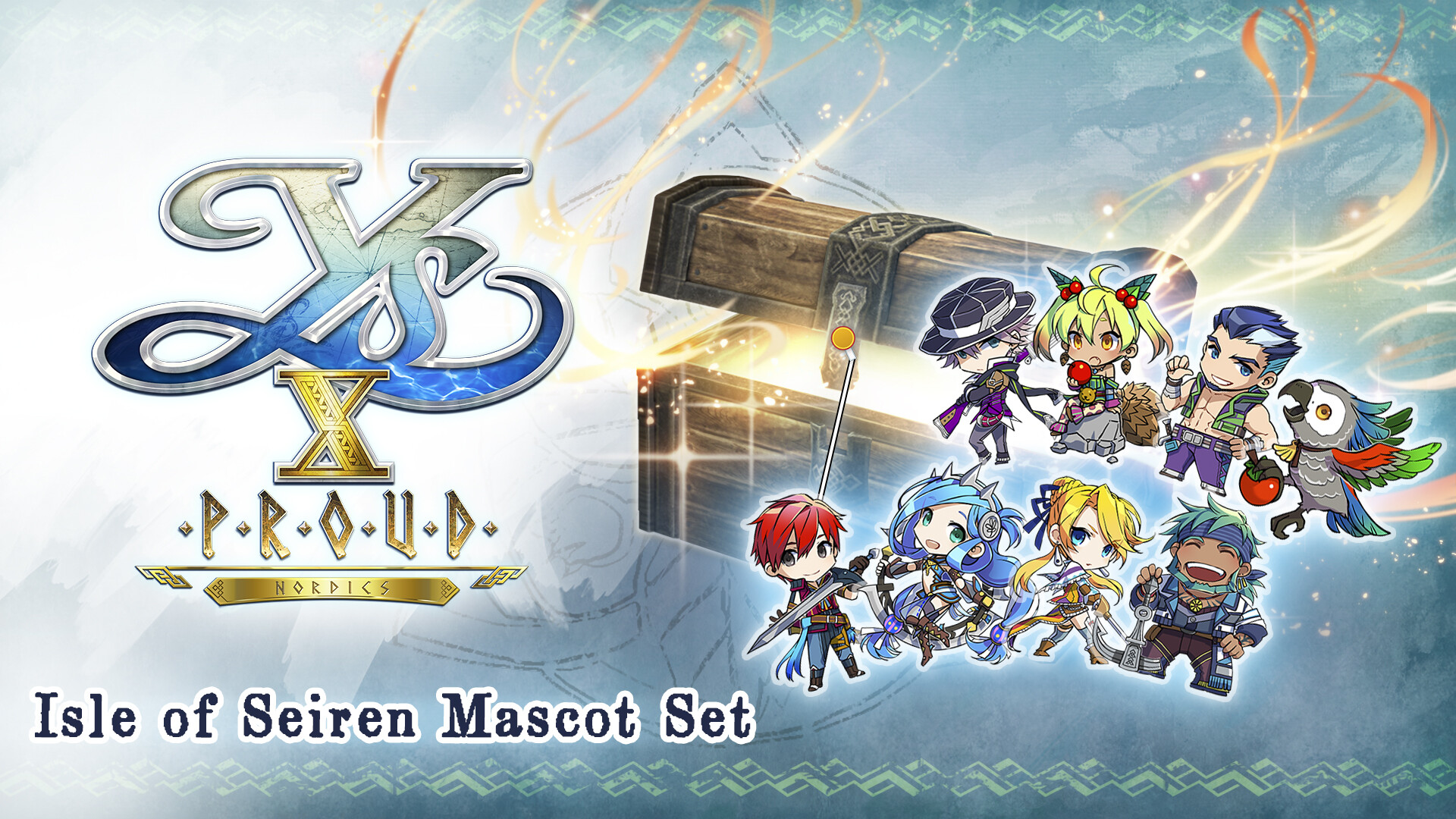 Ys X: Proud Nordics - Isle of Seiren Mascot Set official in-game screenshot 1