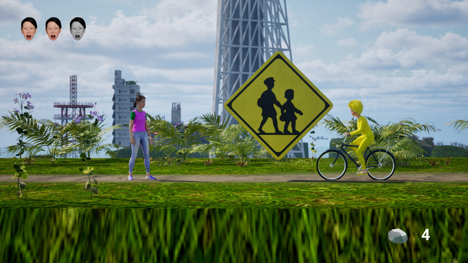 Yoshiko, Go to Your Relatives' House! official in-game screenshot 1
