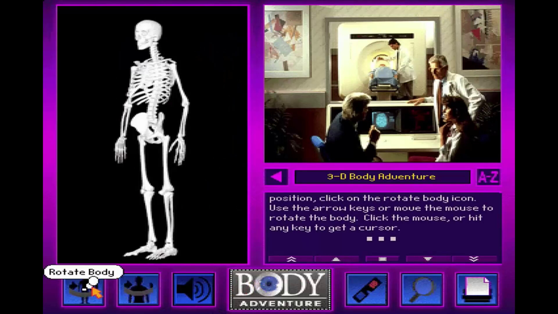 3D Body Adventure official in-game screenshot 1