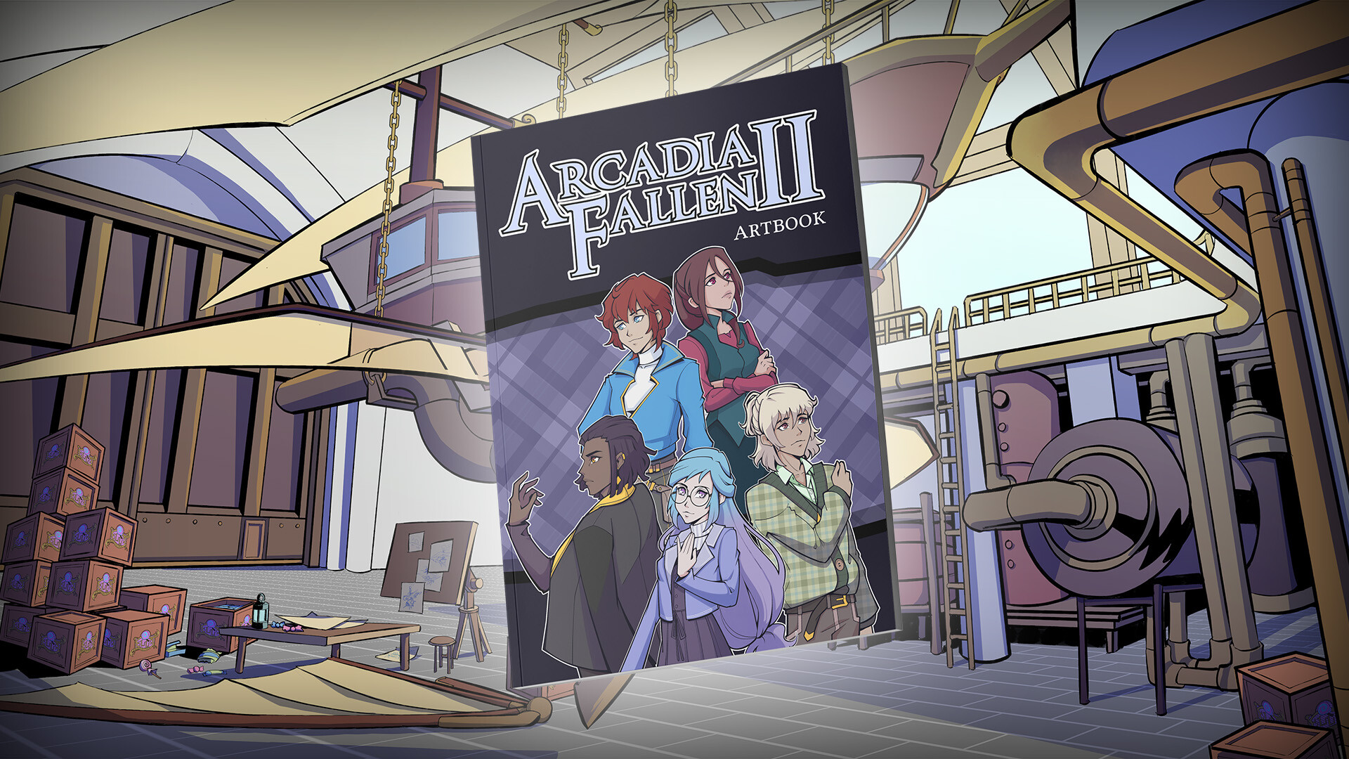 Arcadia Fallen II - Art Book official in-game screenshot 1