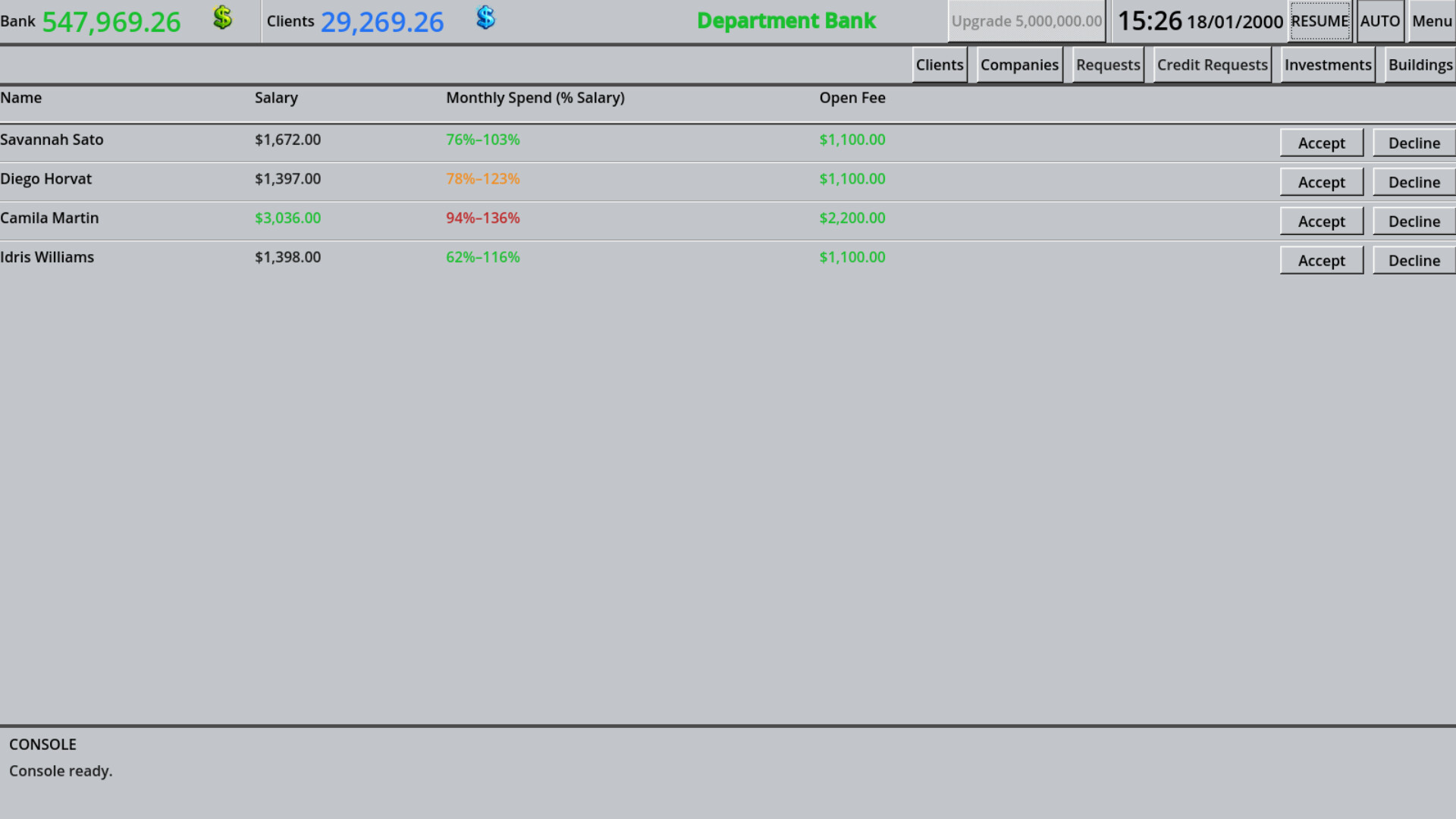 Bank 2000 official in-game screenshot 1