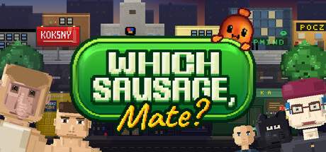 Which Sausage, Mate? cover artwork