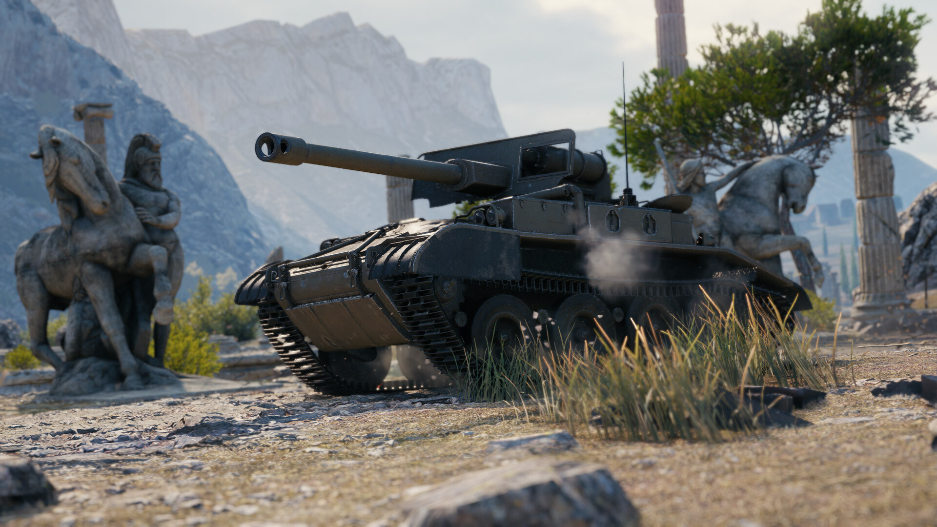World of Tanks — M56 Scorpion Pack (VII American Tank Destroyer) official in-game screenshot 1