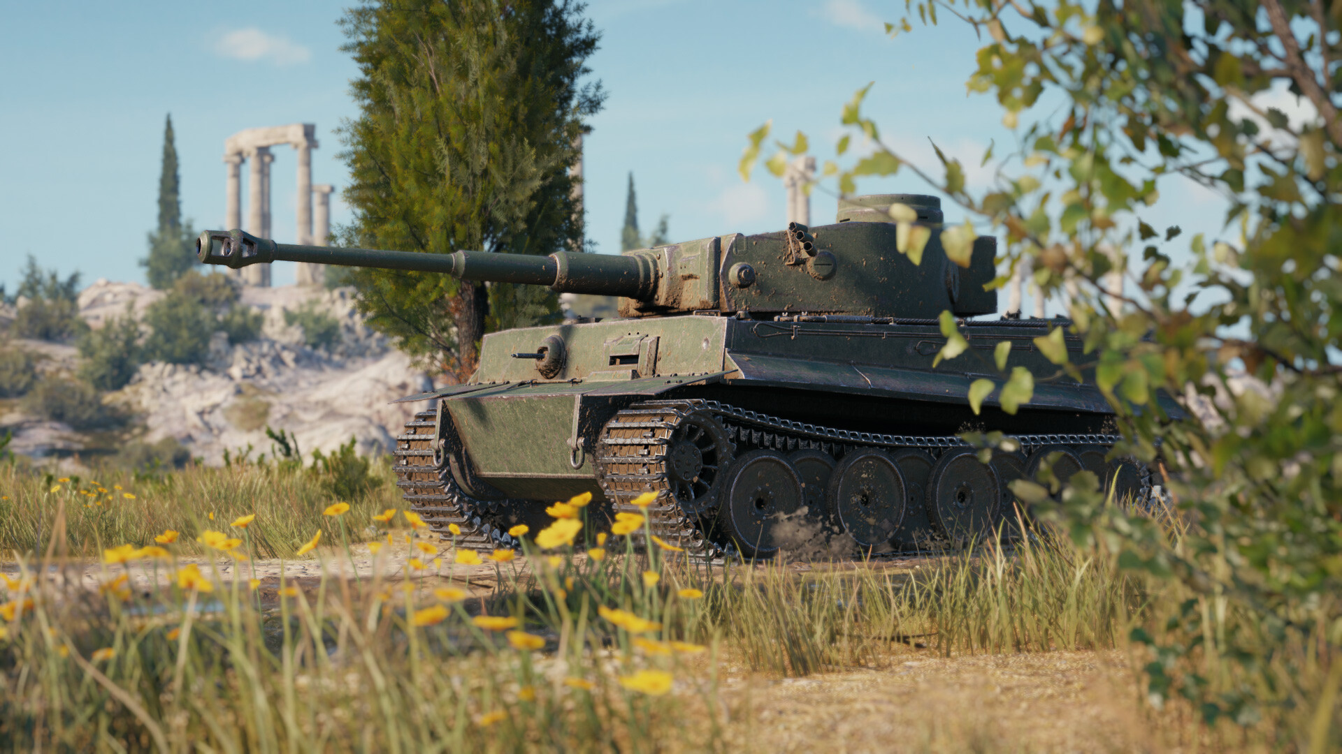 World of Tanks — Heavy Tank No. VI Pack (VI Japanese Heavy Tank) official in-game screenshot 1